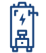 electric heat pump water heater icon